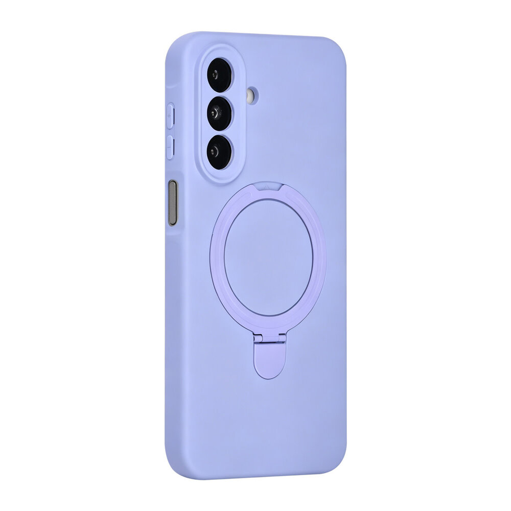 TUNIQ TUNIQ Galaxy A27 Back-Cover hul - Magsafe With stand TPU - Lila TUNIQ TUNIQ Galaxy A27 Back-Cover hul - Magsafe With stand TPU - Lila