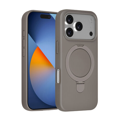 TUNIQ TUNIQ iPhone 18 Pro Back cover case - Back cover case TPU - Grey TUNIQ TUNIQ iPhone 18 Pro Back cover case - Back cover case TPU - Grey