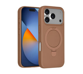 TUNIQ iPhone 18 Pro Back-Cover hul - Back cover case TPU - Braun TUNIQ iPhone 18 Pro Back-Cover hul - Back cover case TPU - Braun