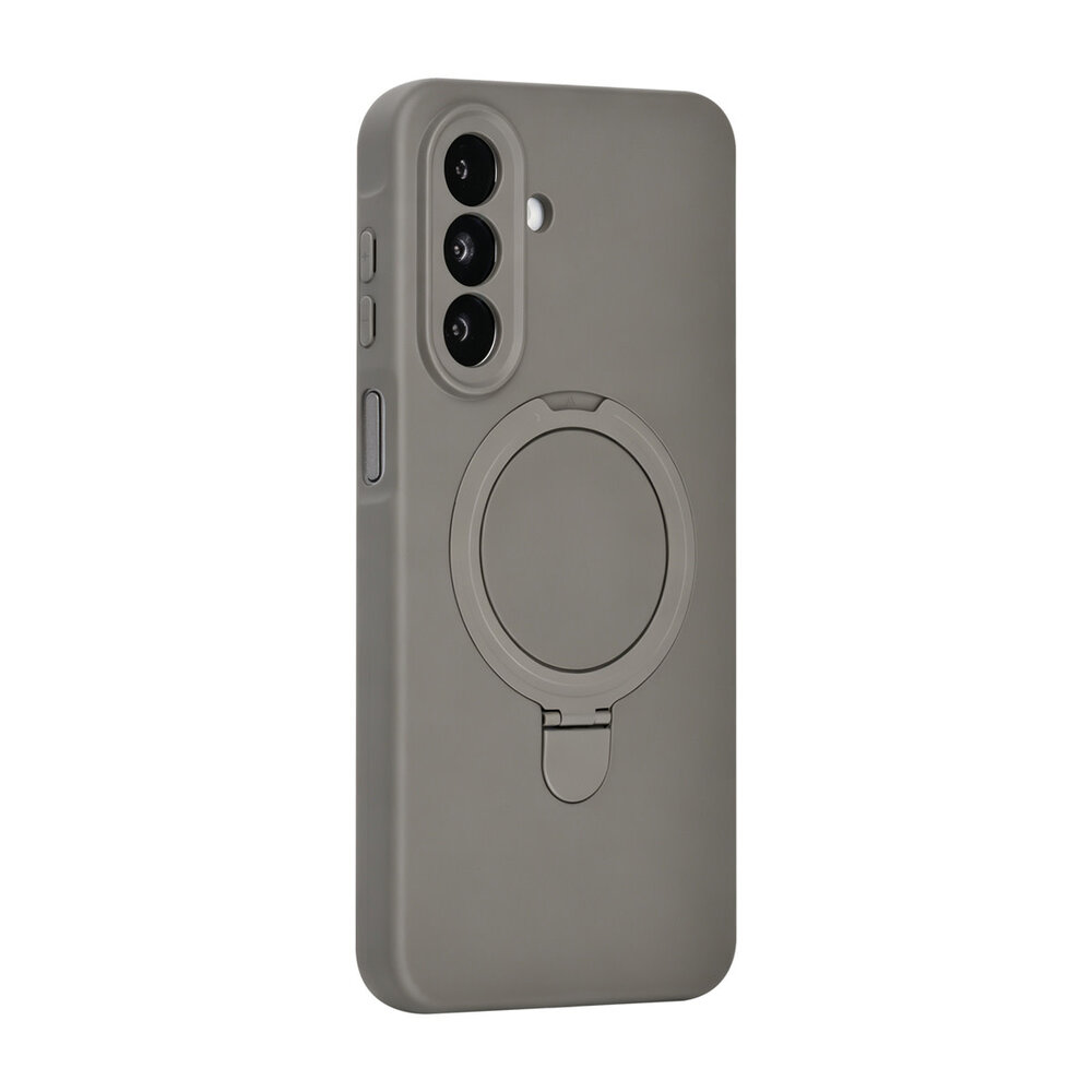 TUNIQ TUNIQ Galaxy A27 Back-Cover hul - Magsafe With stand TPU - Grau TUNIQ TUNIQ Galaxy A27 Back-Cover hul - Magsafe With stand TPU - Grau