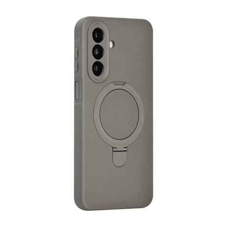 TUNIQ TUNIQ Galaxy A27 Backcover hoesje - Magsafe With stand TPU - Grijs TUNIQ TUNIQ Galaxy A27 Backcover hoesje - Magsafe With stand TPU - Grijs