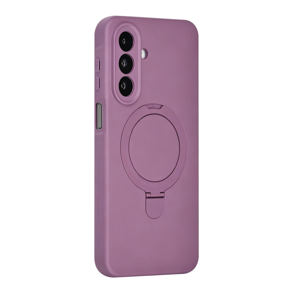 TUNIQ TUNIQ Galaxy A27 Back-Cover hul - Magsafe With stand TPU - Grape Purple TUNIQ TUNIQ Galaxy A27 Back-Cover hul - Magsafe With stand TPU - Grape Purple