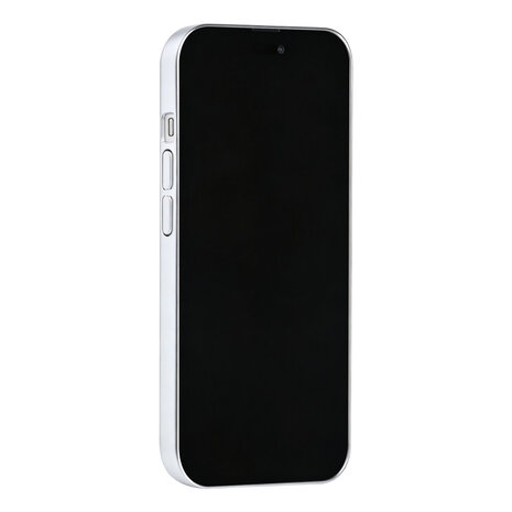 TUNIQ TUNIQ iPhone 14 Pro Back-Cover hul - Magsafe With fiber pattern PC - Silber TUNIQ TUNIQ iPhone 14 Pro Back-Cover hul - Magsafe With fiber pattern PC - Silber