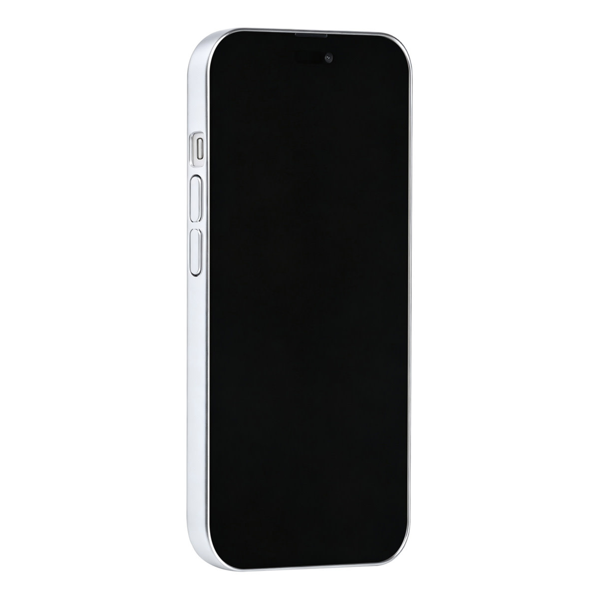 TUNIQ TUNIQ iPhone 14 Pro Backcover hoesje - Magsafe With fiber pattern PC - Zilver, foto 2 van 3