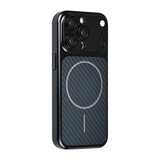 TUNIQ TUNIQ iPhone 15 Pro Back cover case - Magsafe With fiber pattern PC - Black TUNIQ TUNIQ iPhone 15 Pro Back cover case - Magsafe With fiber pattern PC - Black