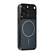TUNIQ TUNIQ iPhone 15 Pro Back cover case - Magsafe With fiber pattern PC - Black TUNIQ TUNIQ iPhone 15 Pro Back cover case - Magsafe With fiber pattern PC - Black