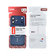 TUNIQ TUNIQ iPhone 16 Backcover hoesje - Magsafe With fiber pattern PC - Blauw TUNIQ TUNIQ iPhone 16 Backcover hoesje - Magsafe With fiber pattern PC - Blauw