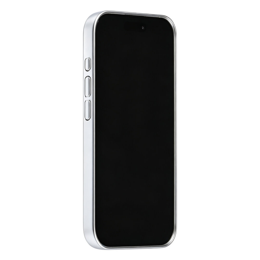 TUNIQ TUNIQ iPhone 17 Back cover coque - Magsafe With fiber pattern PC - Argent TUNIQ TUNIQ iPhone 17 Back cover coque - Magsafe With fiber pattern PC - Argent