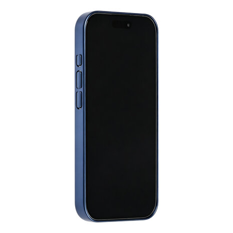 TUNIQ TUNIQ iPhone 17 Back cover coque - Magsafe With fiber pattern PC - Bleu TUNIQ TUNIQ iPhone 17 Back cover coque - Magsafe With fiber pattern PC - Bleu