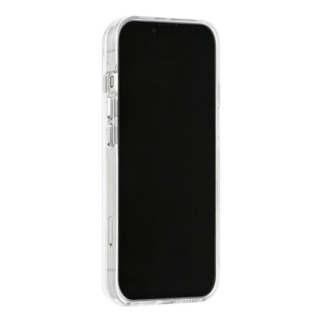 TUNIQ TUNIQ iPhone 15 Back cover case - MagSafe glossy PC - White TUNIQ TUNIQ iPhone 15 Back cover case - MagSafe glossy PC - White