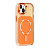 TUNIQ iPhone 15 Back cover coque - MagSafe glossy PC - Orange TUNIQ iPhone 15 Back cover coque - MagSafe glossy PC - Orange