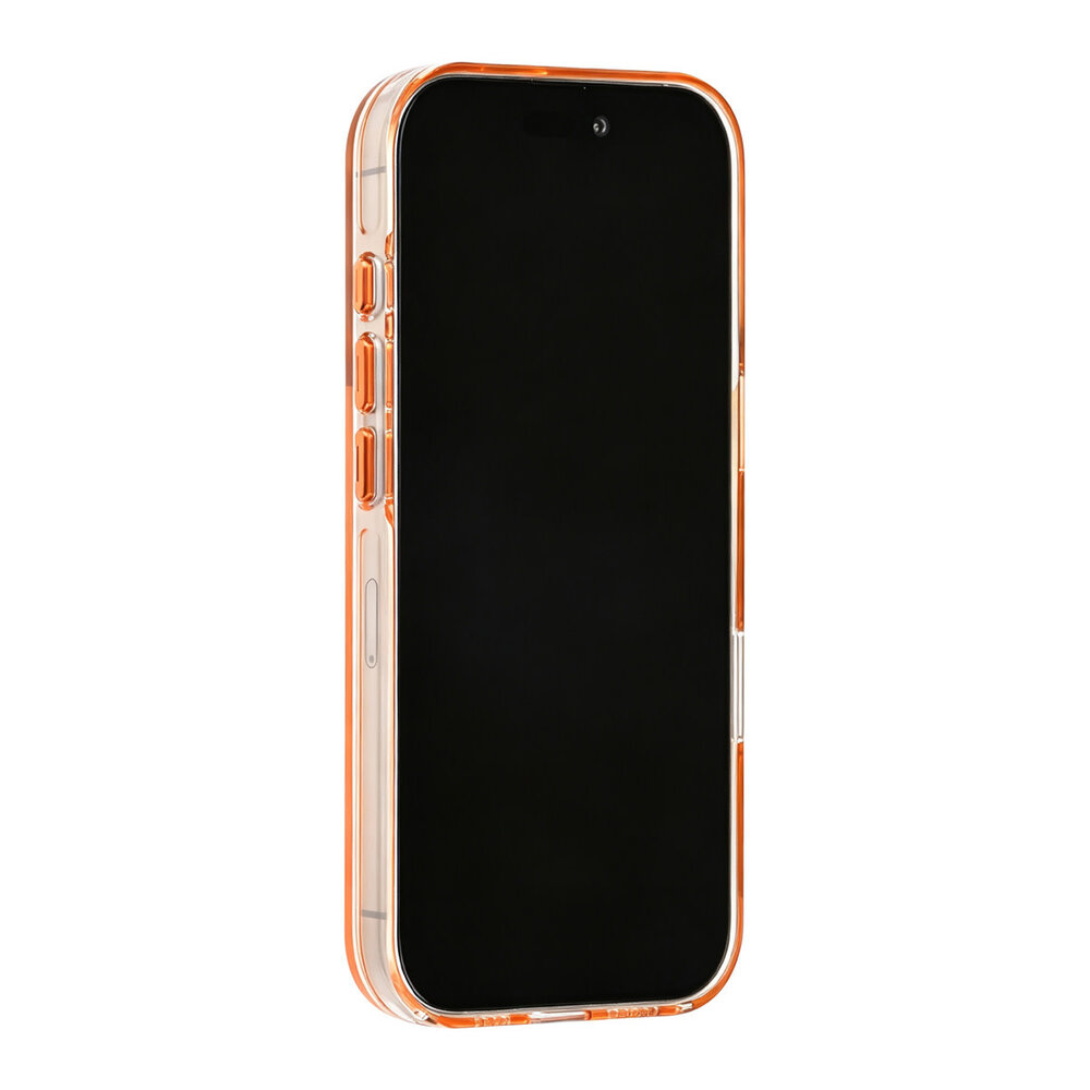 TUNIQ TUNIQ iPhone 16 Pro Backcover hoesje - MagSafe glossy PC - Oranje TUNIQ TUNIQ iPhone 16 Pro Backcover hoesje - MagSafe glossy PC - Oranje