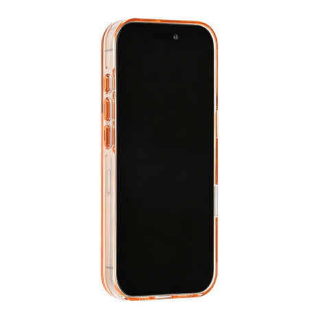 TUNIQ TUNIQ iPhone 16 Pro Backcover hoesje - MagSafe glossy PC - Oranje TUNIQ TUNIQ iPhone 16 Pro Backcover hoesje - MagSafe glossy PC - Oranje