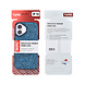 TUNIQ TUNIQ iPhone 16 Back-Cover hul - Glitter Magsafe TPU+PC - Blau TUNIQ TUNIQ iPhone 16 Back-Cover hul - Glitter Magsafe TPU+PC - Blau