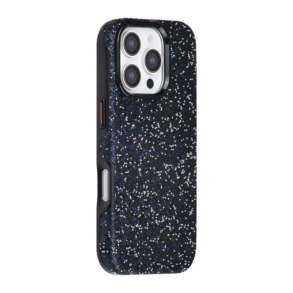 TUNIQ TUNIQ iPhone 16 Pro Back cover case - Glitter Magsafe TPU+PC - Black TUNIQ TUNIQ iPhone 16 Pro Back cover case - Glitter Magsafe TPU+PC - Black