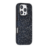 TUNIQ TUNIQ iPhone 16 Pro Backcover hoesje - Glitter Magsafe TPU+PC - Zwart