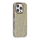 TUNIQ TUNIQ iPhone 16 Pro Back cover coque - Glitter Magsafe TPU+PC - Argent TUNIQ TUNIQ iPhone 16 Pro Back cover coque - Glitter Magsafe TPU+PC - Argent