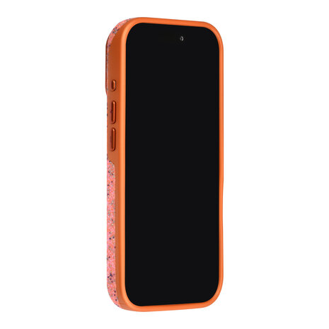 TUNIQ TUNIQ iPhone 16 Pro Back cover case - Glitter Magsafe TPU+PC - Orange TUNIQ TUNIQ iPhone 16 Pro Back cover case - Glitter Magsafe TPU+PC - Orange