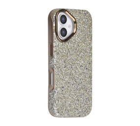 TUNIQ TUNIQ iPhone 17 Back cover case - Glitter Magsafe TPU+PC - Silver TUNIQ TUNIQ iPhone 17 Back cover case - Glitter Magsafe TPU+PC - Silver