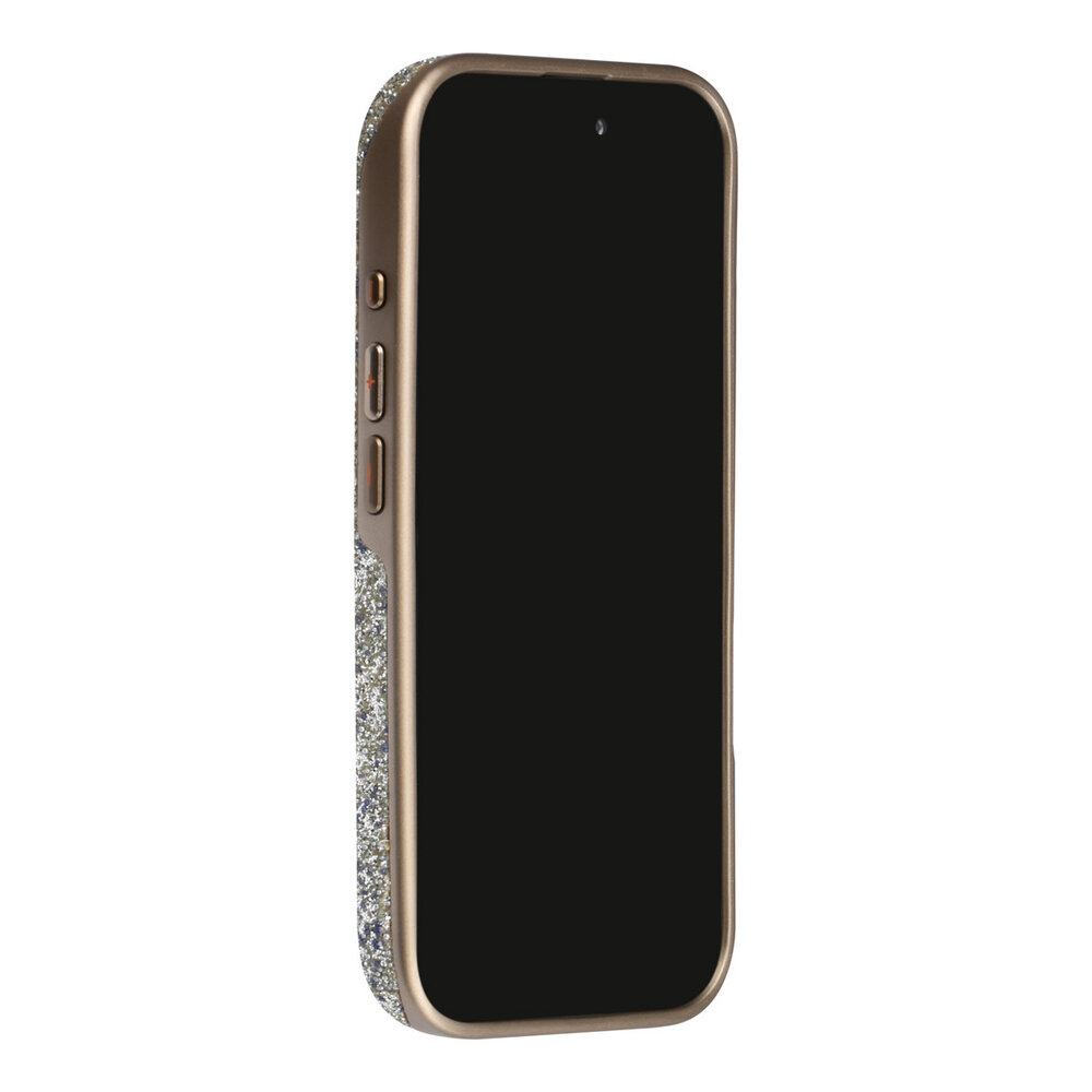 TUNIQ TUNIQ iPhone 17 Back cover case - Glitter Magsafe TPU+PC - Silver TUNIQ TUNIQ iPhone 17 Back cover case - Glitter Magsafe TPU+PC - Silver