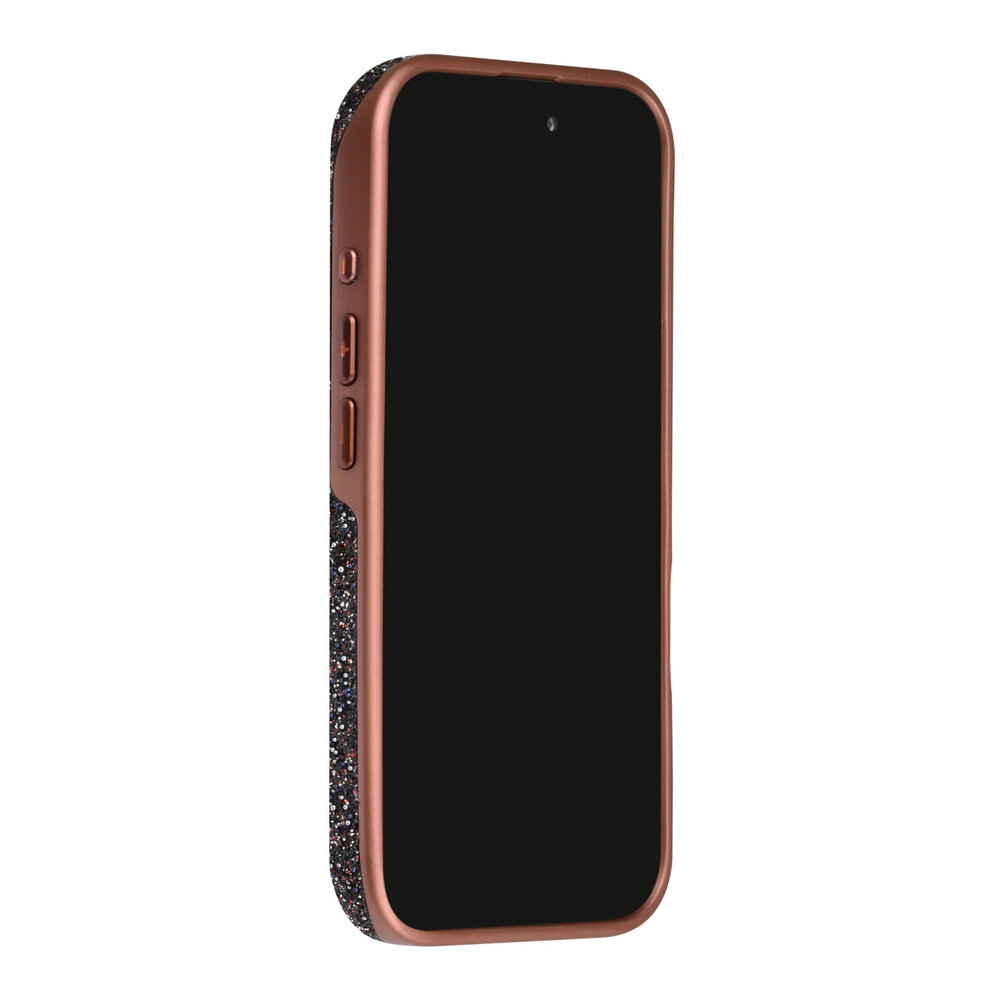 TUNIQ TUNIQ iPhone 17 Back cover case - Glitter Magsafe TPU+PC - Brown TUNIQ TUNIQ iPhone 17 Back cover case - Glitter Magsafe TPU+PC - Brown