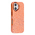 TUNIQ iPhone 17 Back cover case - Glitter Magsafe TPU+PC - Orange TUNIQ iPhone 17 Back cover case - Glitter Magsafe TPU+PC - Orange