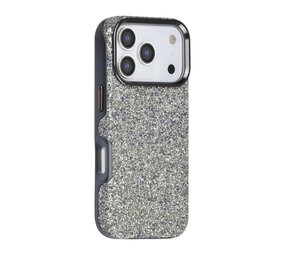 TUNIQ TUNIQ iPhone 17 Pro Back cover coque - Glitter Magsafe TPU+PC - Gris TUNIQ TUNIQ iPhone 17 Pro Back cover coque - Glitter Magsafe TPU+PC - Gris