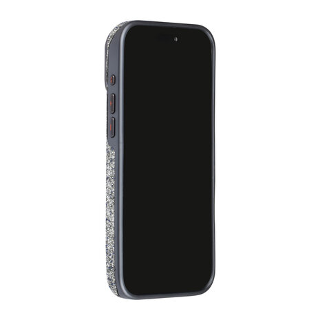 TUNIQ TUNIQ iPhone 17 Pro Max Back-Cover hul - Glitter Magsafe TPU+PC - Grau TUNIQ TUNIQ iPhone 17 Pro Max Back-Cover hul - Glitter Magsafe TPU+PC - Grau
