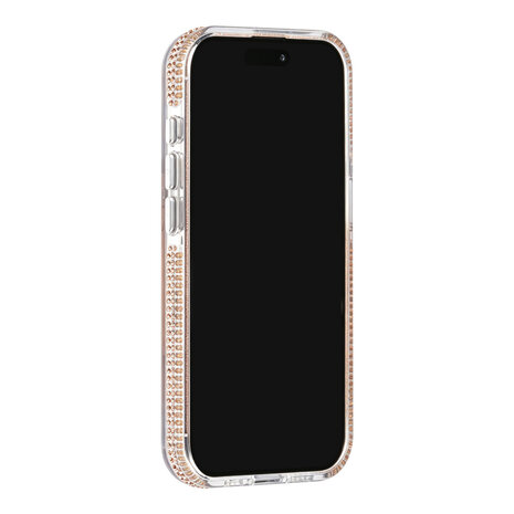 TUNIQ TUNIQ iPhone 15 Pro Back-Cover hul - Diamond MagSafe TPU+PC - Gold TUNIQ TUNIQ iPhone 15 Pro Back-Cover hul - Diamond MagSafe TPU+PC - Gold