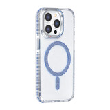 TUNIQ TUNIQ iPhone 15 Pro Back-Cover hul - Diamond MagSafe TPU+PC - Blau TUNIQ TUNIQ iPhone 15 Pro Back-Cover hul - Diamond MagSafe TPU+PC - Blau