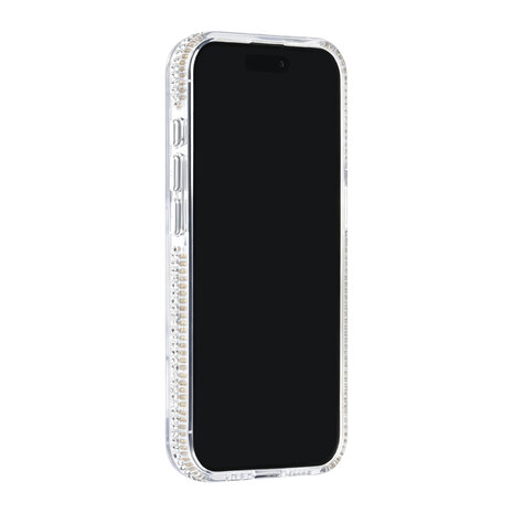 TUNIQ TUNIQ iPhone 15 Pro Back cover coque - Diamond MagSafe TPU+PC - Gris TUNIQ TUNIQ iPhone 15 Pro Back cover coque - Diamond MagSafe TPU+PC - Gris