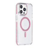 TUNIQ TUNIQ iPhone 15 Pro Max Backcover hoesje - Diamond MagSafe TPU+PC - Roze TUNIQ TUNIQ iPhone 15 Pro Max Backcover hoesje - Diamond MagSafe TPU+PC - Roze