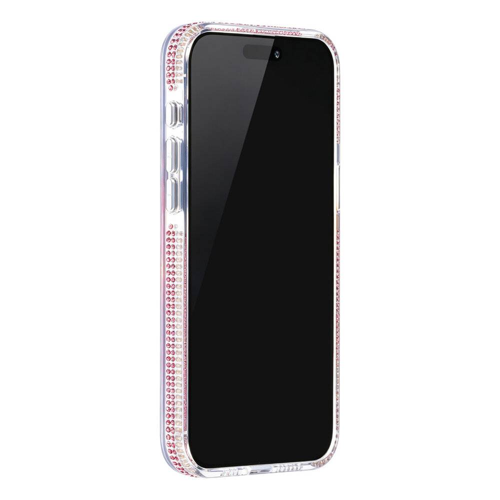 TUNIQ TUNIQ iPhone 15 Pro Max Back cover case - Diamond MagSafe TPU+PC - Pink TUNIQ TUNIQ iPhone 15 Pro Max Back cover case - Diamond MagSafe TPU+PC - Pink