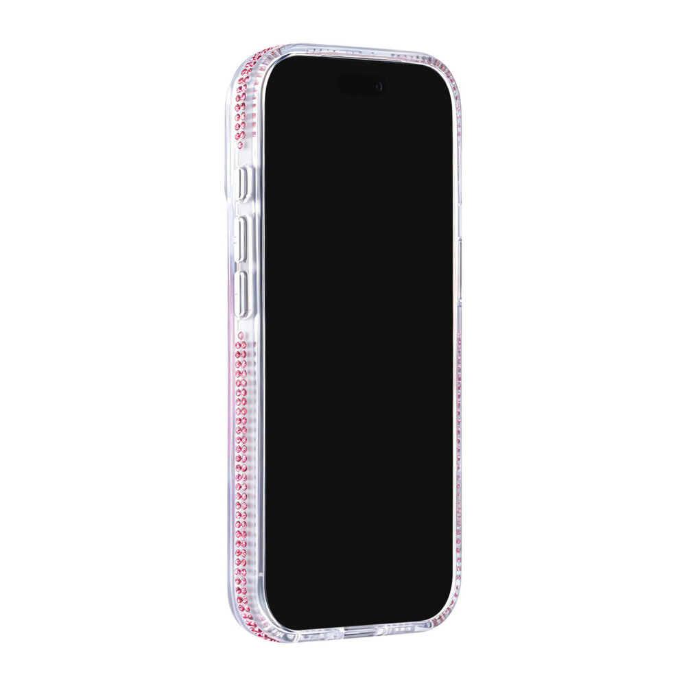 TUNIQ TUNIQ iPhone 16 Pro Backcover hoesje - Diamond MagSafe TPU+PC - Roze