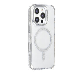 TUNIQ TUNIQ iPhone 16 Pro Back cover case - Diamond MagSafe TPU+PC - Grey