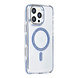 TUNIQ TUNIQ iPhone 16 Pro Max Back cover coque - Diamond MagSafe TPU+PC - Bleu TUNIQ TUNIQ iPhone 16 Pro Max Back cover coque - Diamond MagSafe TPU+PC - Bleu