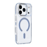 TUNIQ TUNIQ iPhone 17 Pro Back cover case - Diamond MagSafe TPU+PC - Blue TUNIQ TUNIQ iPhone 17 Pro Back cover case - Diamond MagSafe TPU+PC - Blue