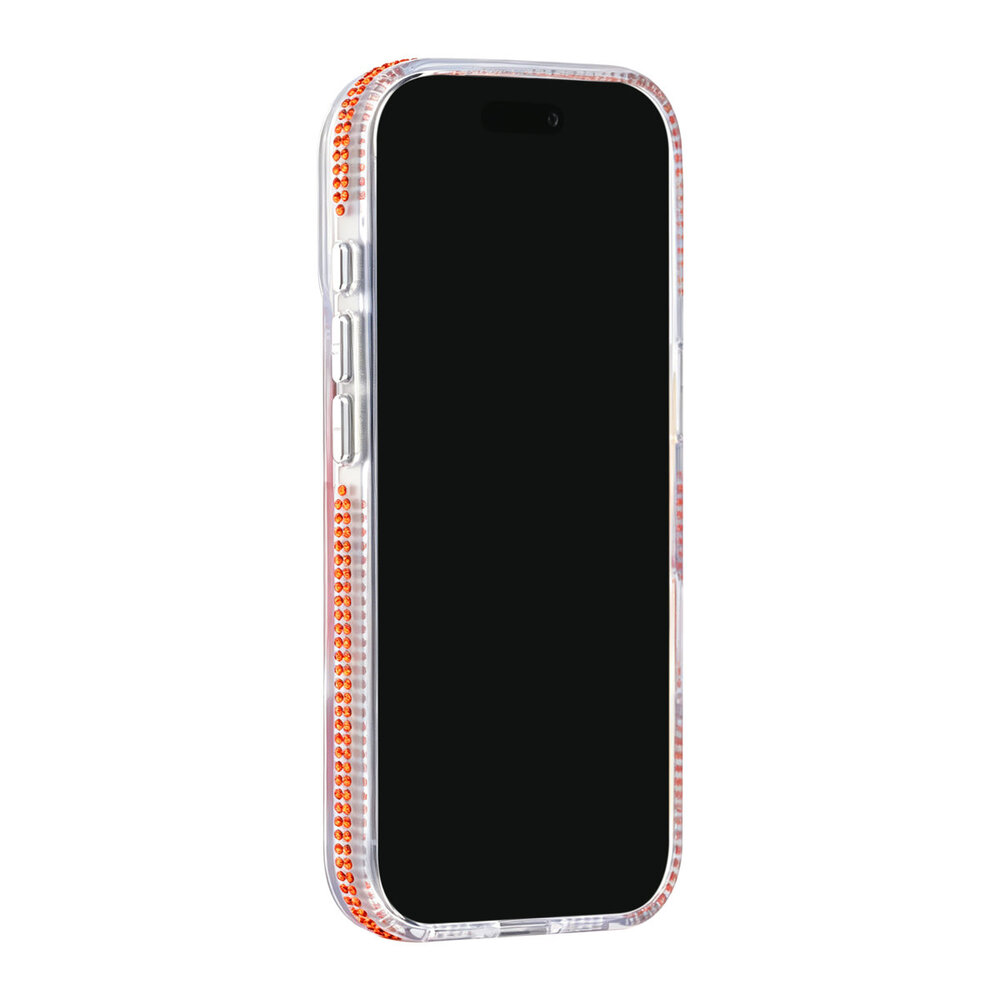 TUNIQ TUNIQ iPhone 17 Pro Back-Cover hul - Diamond MagSafe TPU+PC - Orange