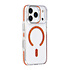 TUNIQ iPhone 17 Pro Back-Cover hul - Diamond MagSafe TPU+PC - Orange TUNIQ iPhone 17 Pro Back-Cover hul - Diamond MagSafe TPU+PC - Orange