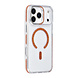 TUNIQ TUNIQ iPhone 17 Pro Max Backcover hoesje - Diamond MagSafe TPU+PC - Oranje