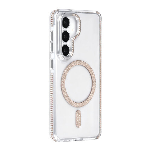 TUNIQ TUNIQ Galaxy S26 Backcover hoesje - Diamond MagSafe TPU+PC - Goud