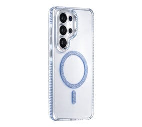 TUNIQ TUNIQ Galaxy S26 Ultra Backcover hoesje - Diamond MagSafe TPU+PC - Blauw
