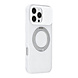 TUNIQ TUNIQ iPhone 16 Pro Max Back-Cover hul - 360 rotation stand MagSafe - Weiß