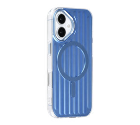 TUNIQ TUNIQ iPhone 17 Backcover hoesje - luggage IMD MagSafe - Blauw TUNIQ TUNIQ iPhone 17 Backcover hoesje - luggage IMD MagSafe - Blauw