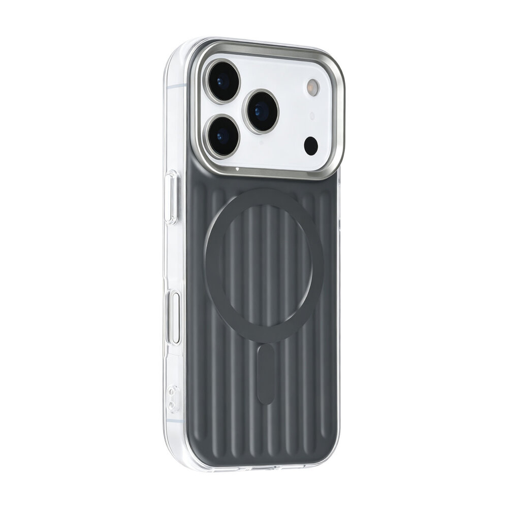 TUNIQ TUNIQ iPhone 17 Pro Back-Cover hul - luggage IMD MagSafe - Schwarz