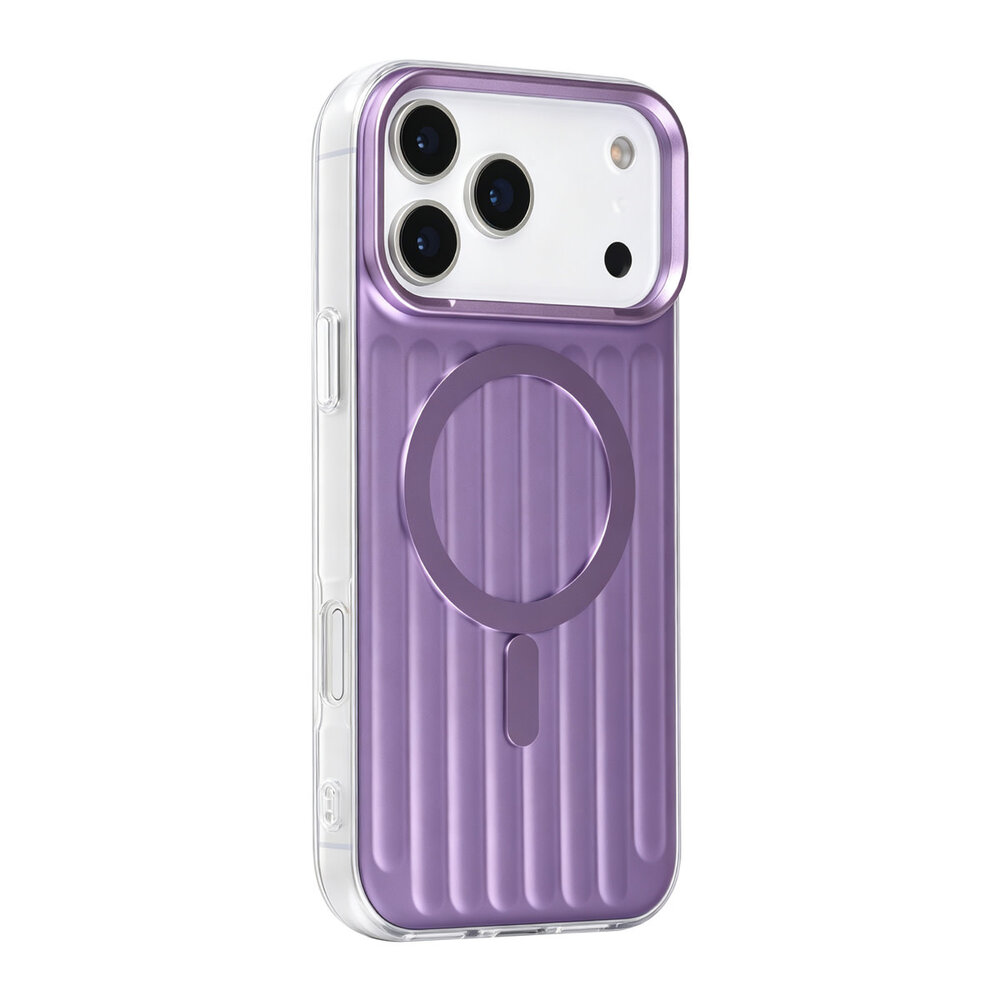 TUNIQ TUNIQ iPhone 17 Pro Max Back cover case - luggage IMD MagSafe - Purple TUNIQ TUNIQ iPhone 17 Pro Max Back cover case - luggage IMD MagSafe - Purple