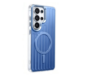 TUNIQ TUNIQ Galaxy S26 Ultra Back-Cover hul - luggage IMD MagSafe - Blau