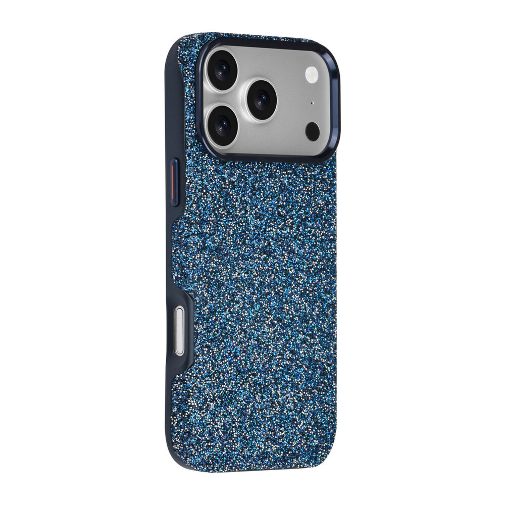 TUNIQ TUNIQ iPhone 18 Pro Max Backcover hoesje - Glitter Magsafe TPU+PC - Blauw TUNIQ TUNIQ iPhone 18 Pro Max Backcover hoesje - Glitter Magsafe TPU+PC - Blauw