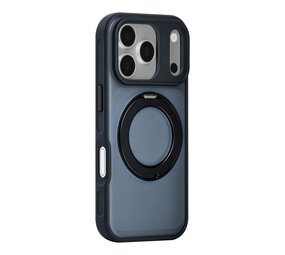 TUNIQ TUNIQ iPhone 18 Pro Back cover coque - 360 rotation stand MagSafe - Noir TUNIQ TUNIQ iPhone 18 Pro Back cover coque - 360 rotation stand MagSafe - Noir