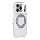 TUNIQ TUNIQ iPhone 18 Pro Back-Cover hul - 360 rotation stand MagSafe - Weiß